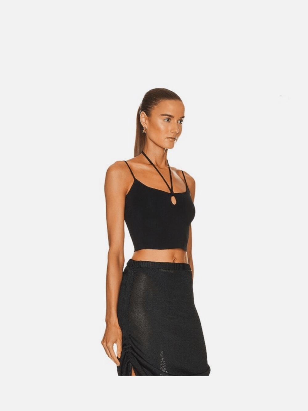 A.L.C. $125 Daria Top Black Size M